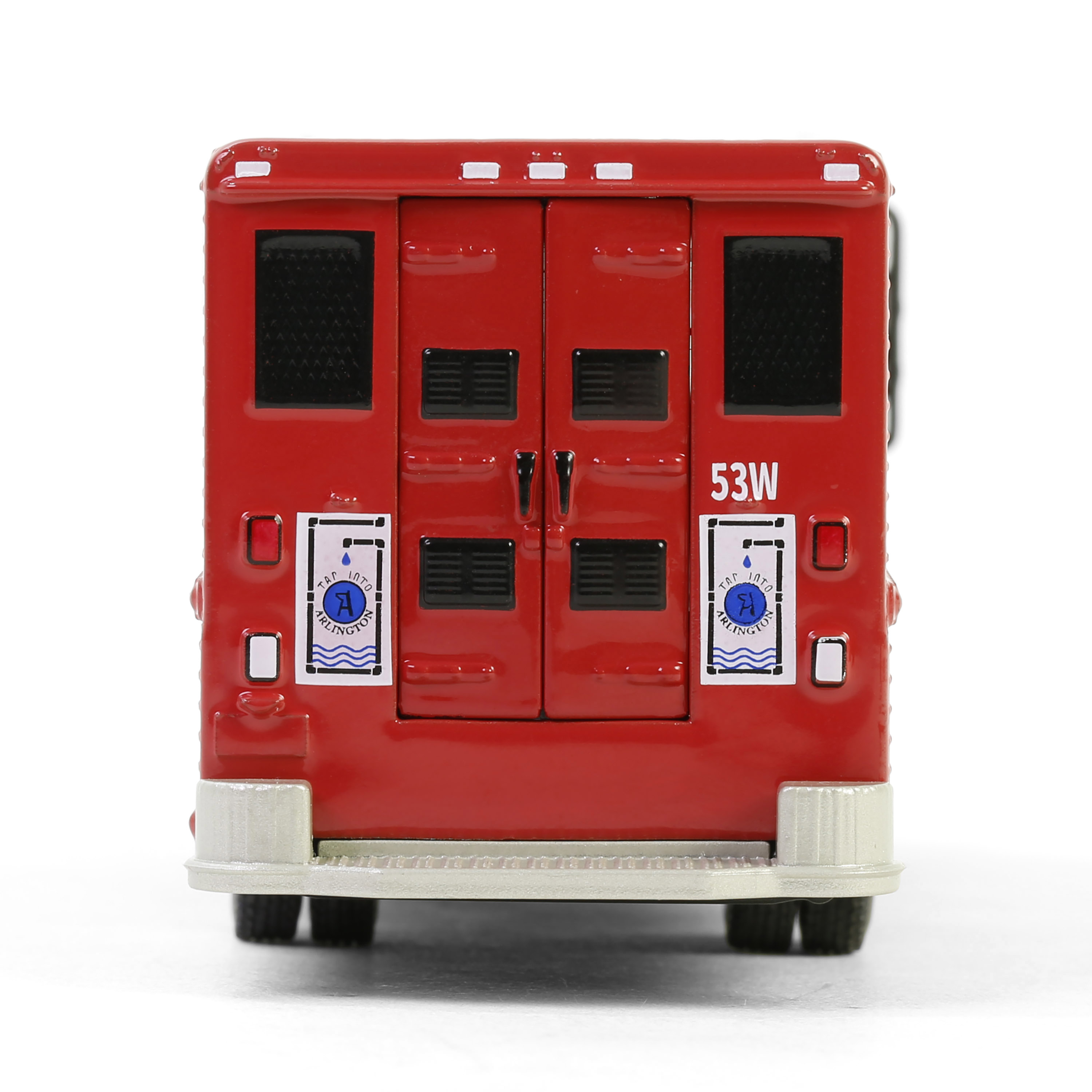 Step Van with Traffic Cone Mounts