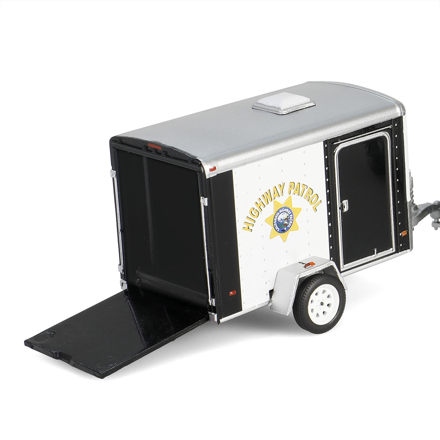 Silverado with Small Cargo Trailer