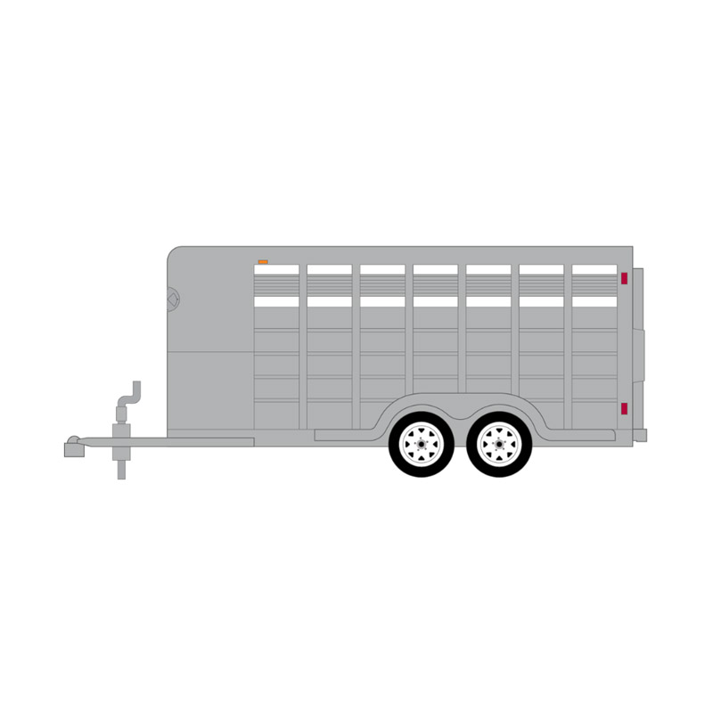 14-Foot Livestock Trailer