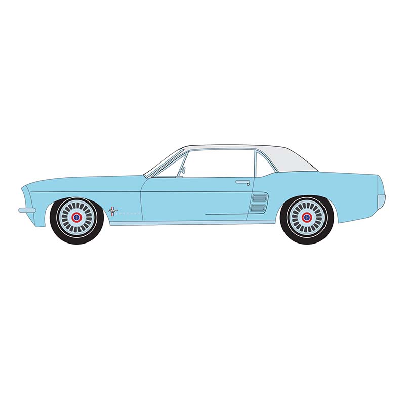 Mustang Coupe with Trunk Ski