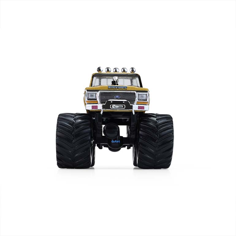 大脚1号50周年纪念版 - F-250改装怪兽卡车 (金属金)