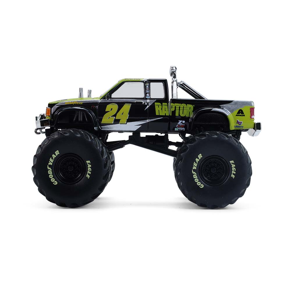 粉碎王者 - 热力追踪特别版-S-10加长舱怪兽卡车｜24号猛禽战队涂装