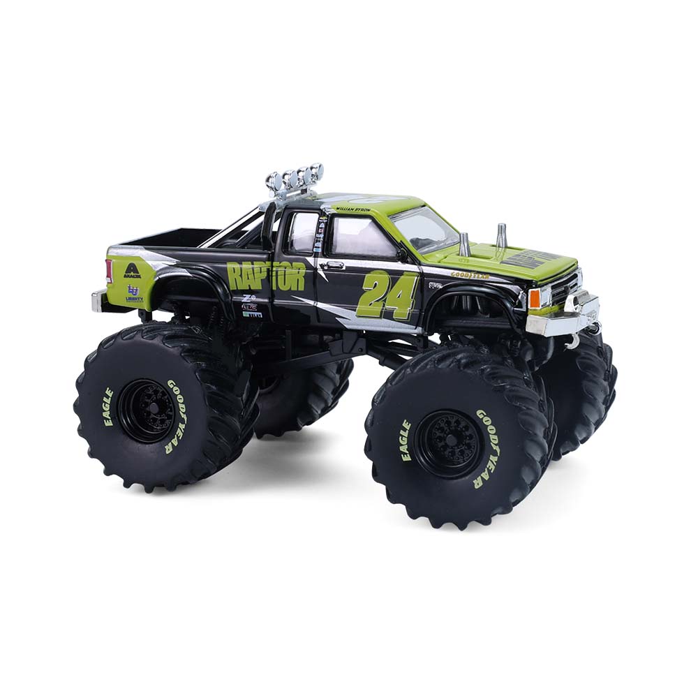 粉碎王者 - 热力追踪特别版-S-10加长舱怪兽卡车｜24号猛禽战队涂装