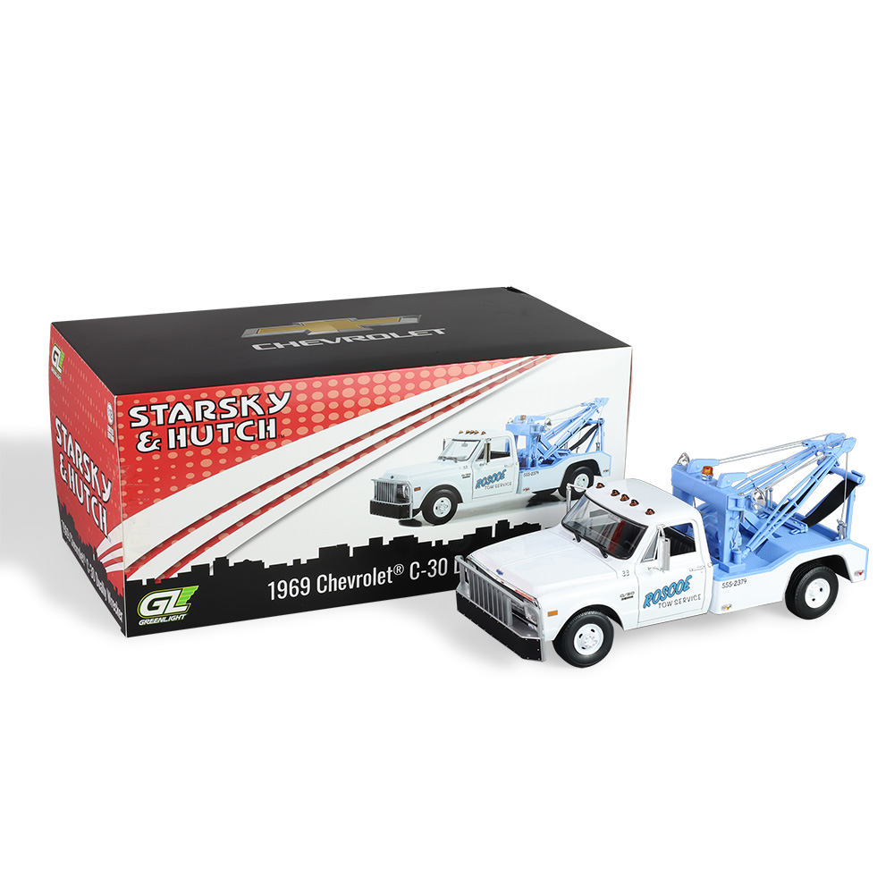 警界双雄 (1975-79年电视剧)系列#02 - C-30双后轮拖车（Roscoe拖车服务涂装）