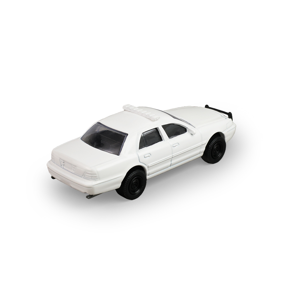 维多利亚皇冠警用拦截者 - 白色