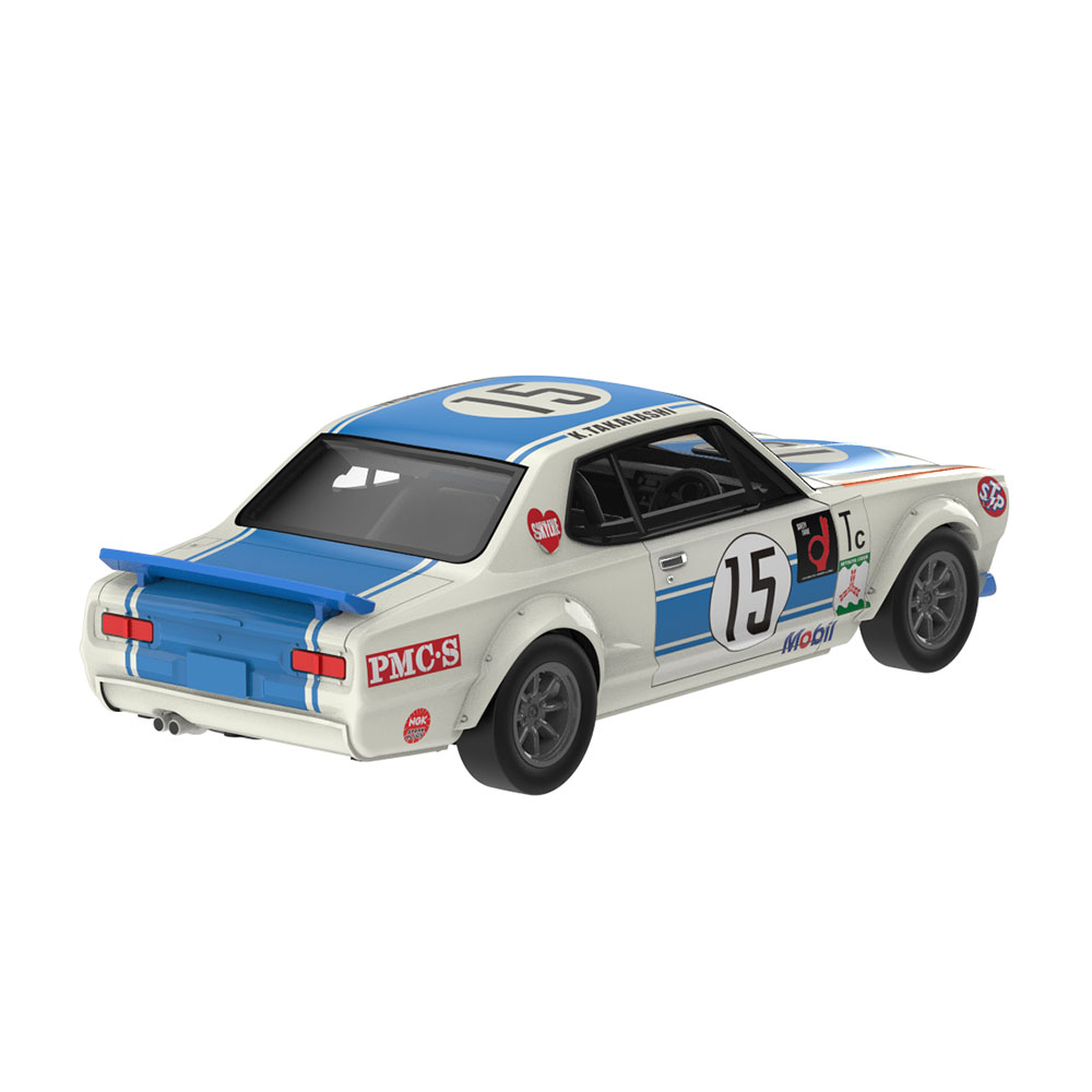 Skyline Hakosuka (哈科萨卡) - 白色 (配备定制轮毂与黄色防滚架，内饰工艺升级)