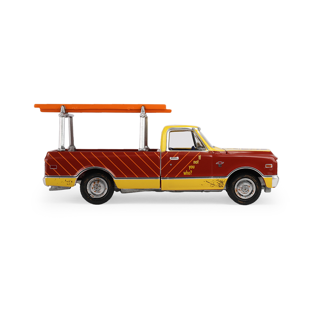 C-10皮卡带梯架 - "焦木难为栋梁"警示版