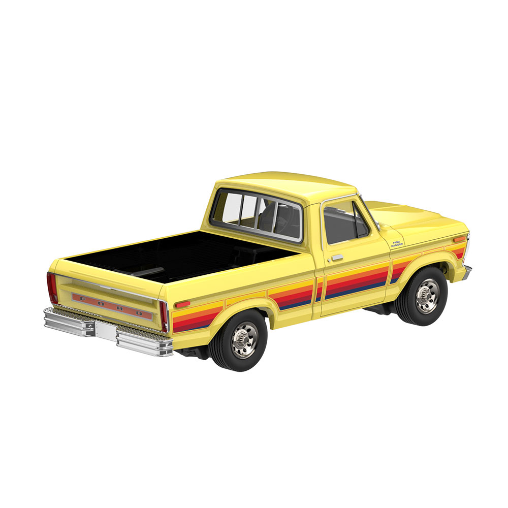F-150自由竞速条纹版 - 黄色（短货斗）