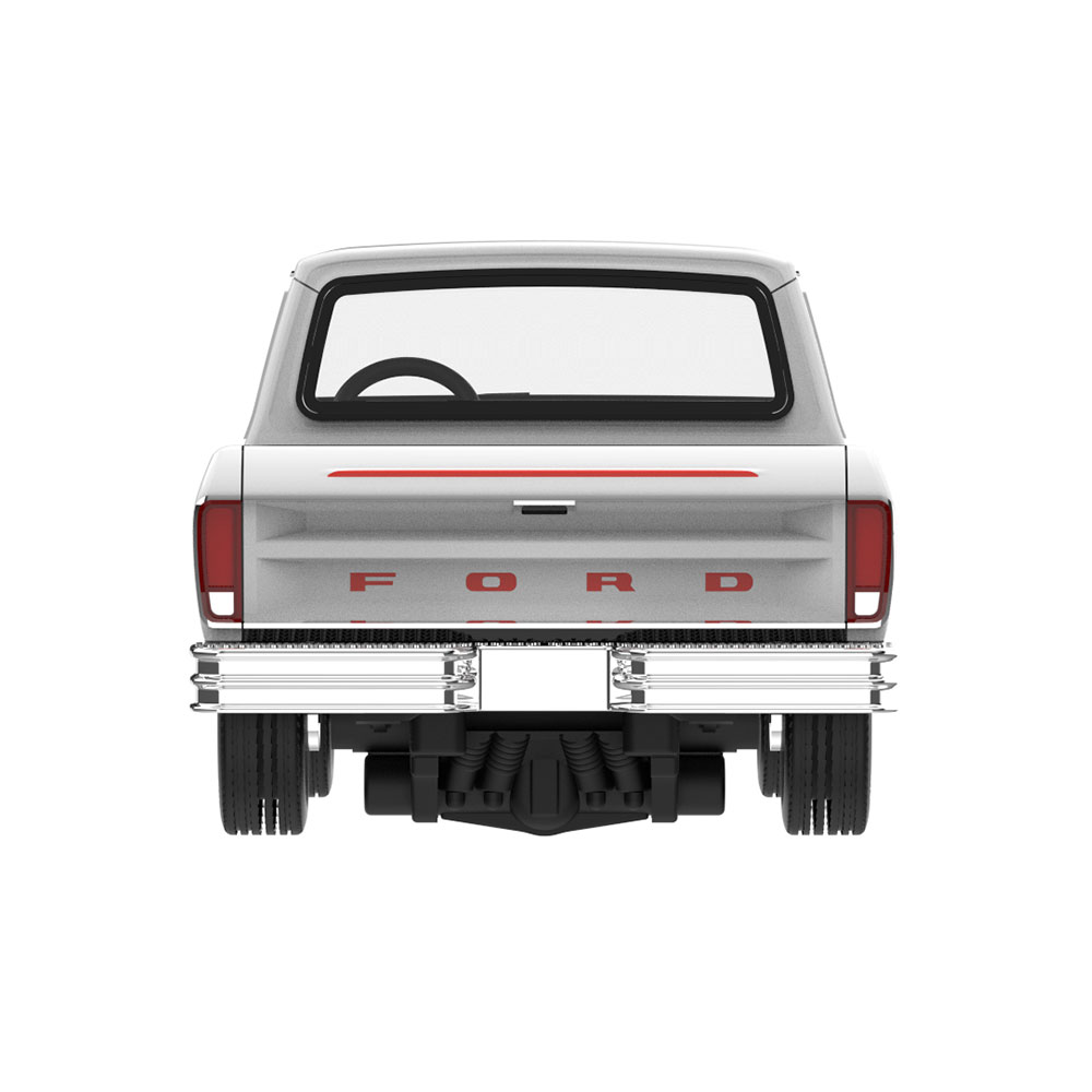 F-150 - 白色车身配橙色条纹