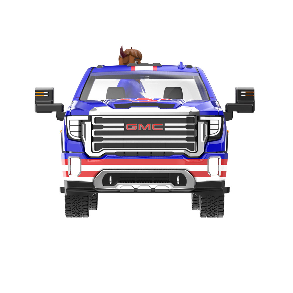 Sierra 3500HD重型皮卡 - 附野牛造型的美国致敬版