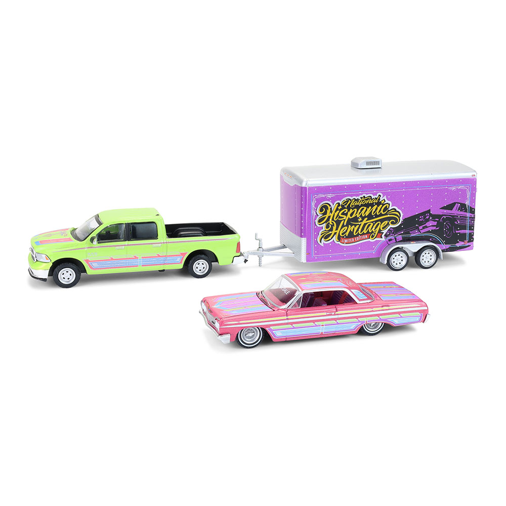 1500皮卡 (含封闭式拖车和Impala低趴改装车)  - 拉丁裔传统月致敬版 - Sergio Rocha