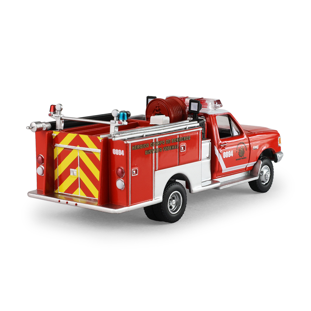 F-350迷你泵浦消防车 - 墨西哥联邦区英勇消防局涂装