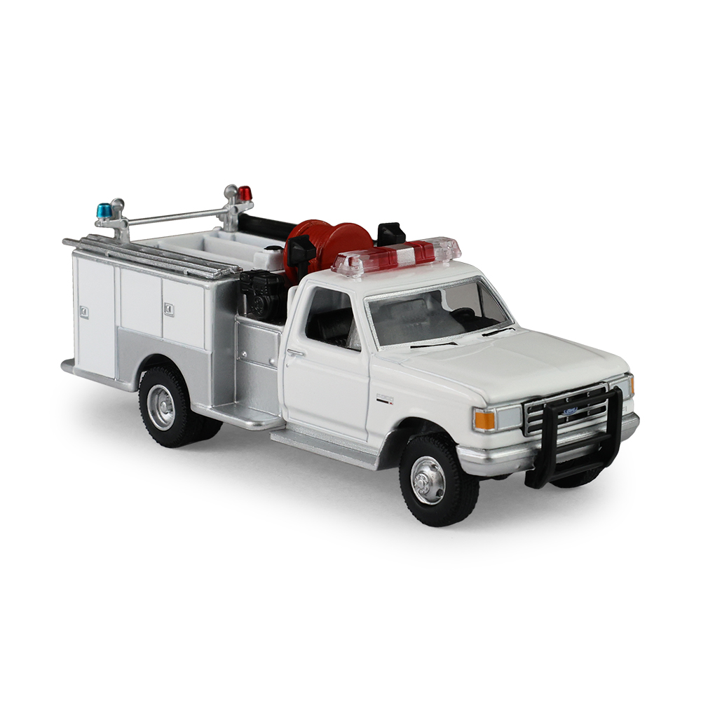 F-350迷你泵浦消防车 - 白色