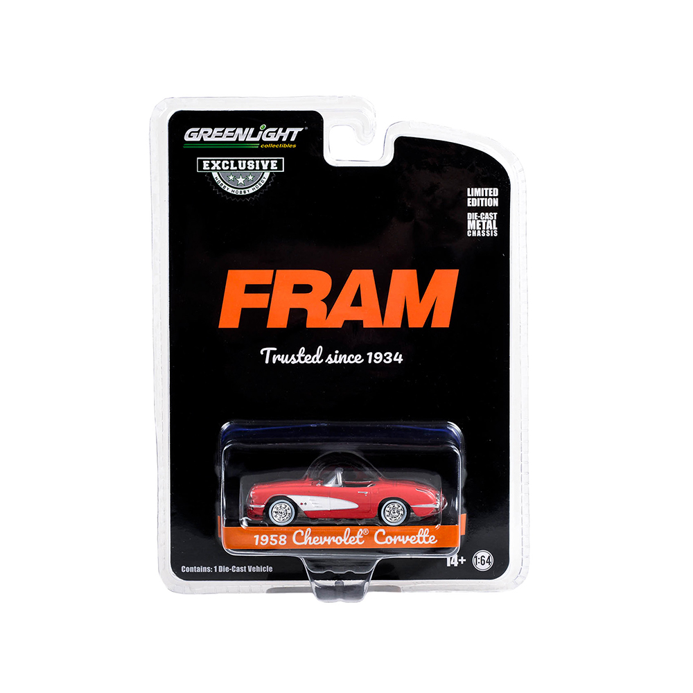 1958款雪佛兰科尔维特 - FRAM机油滤清器“始于1934年”