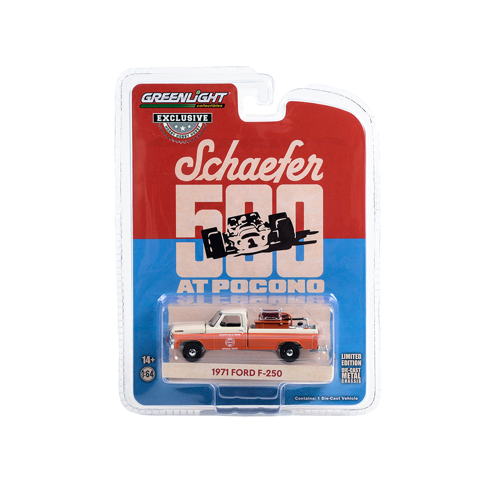 F-250消防装备车 (含消防软管水箱) - 波科诺Schaefer 500大奖赛官方救援卡车