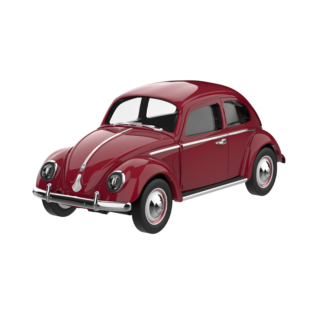 甲壳虫 - 分裂式后窗 - 暗红色