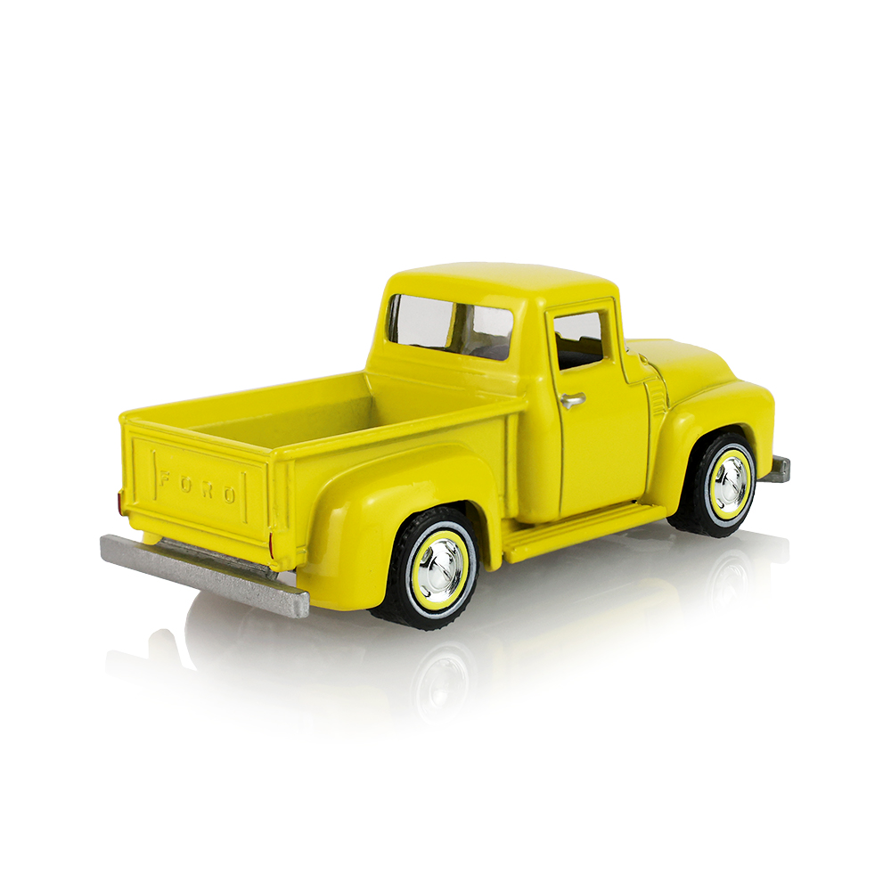 F-100皮卡 - 亮黄色