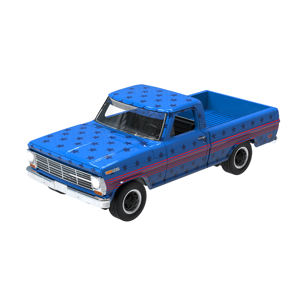 诺曼·洛克威尔 — 1969年福特F-100卡车美国250周年纪念款