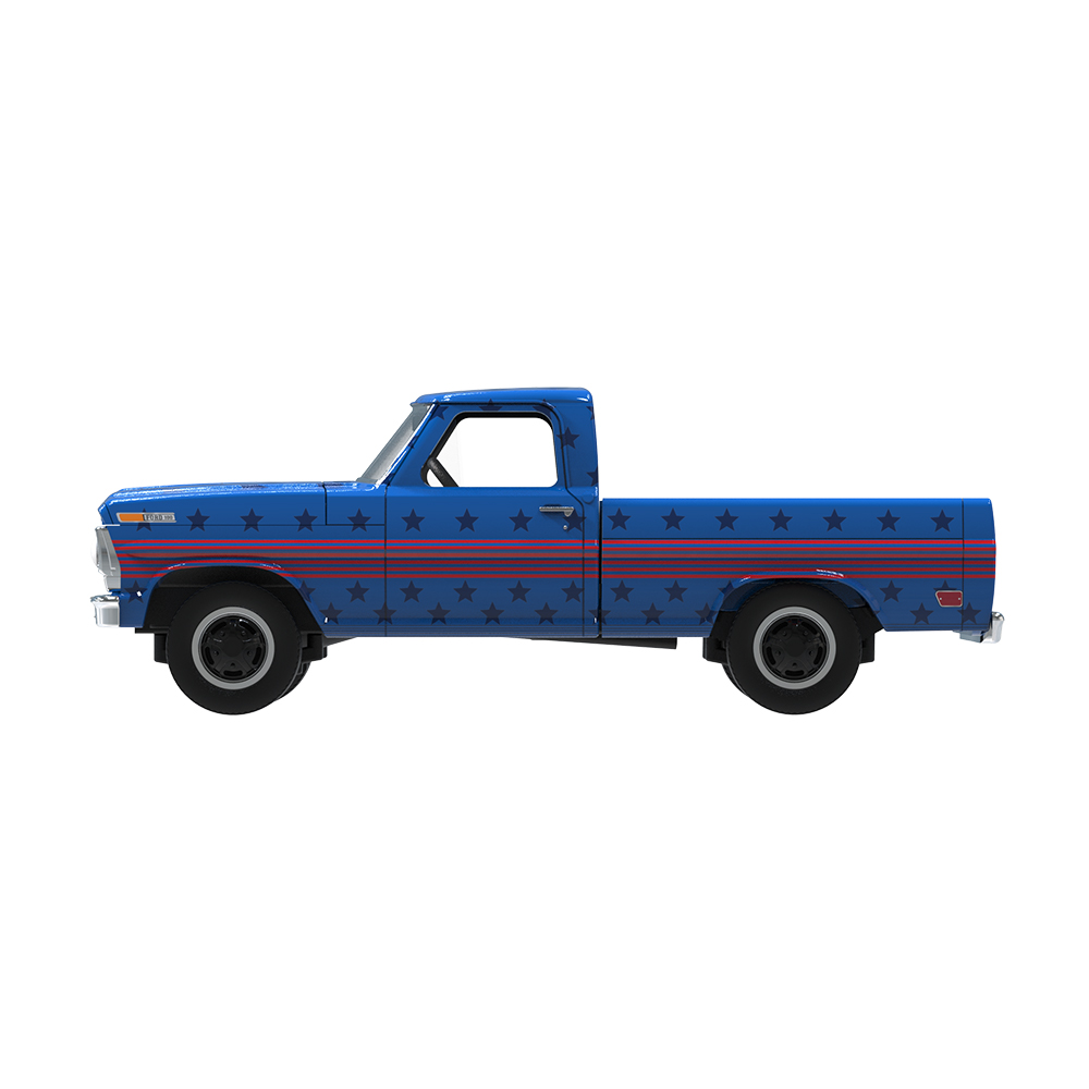 诺曼·洛克威尔 — 1969年福特F-100卡车美国250周年纪念款