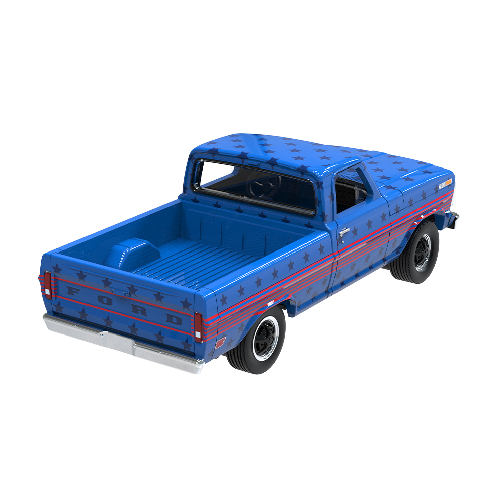 诺曼·洛克威尔 — 1969年福特F-100卡车美国250周年纪念款