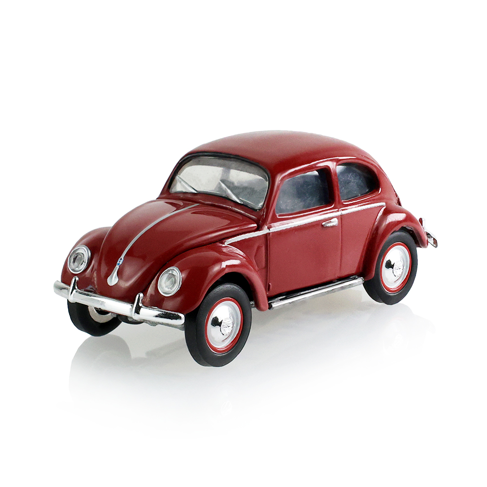 甲壳虫 - 分裂式后窗 - 暗红色