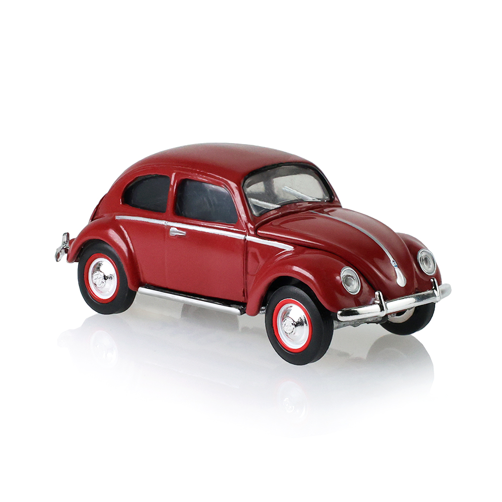 甲壳虫 - 分裂式后窗 - 暗红色