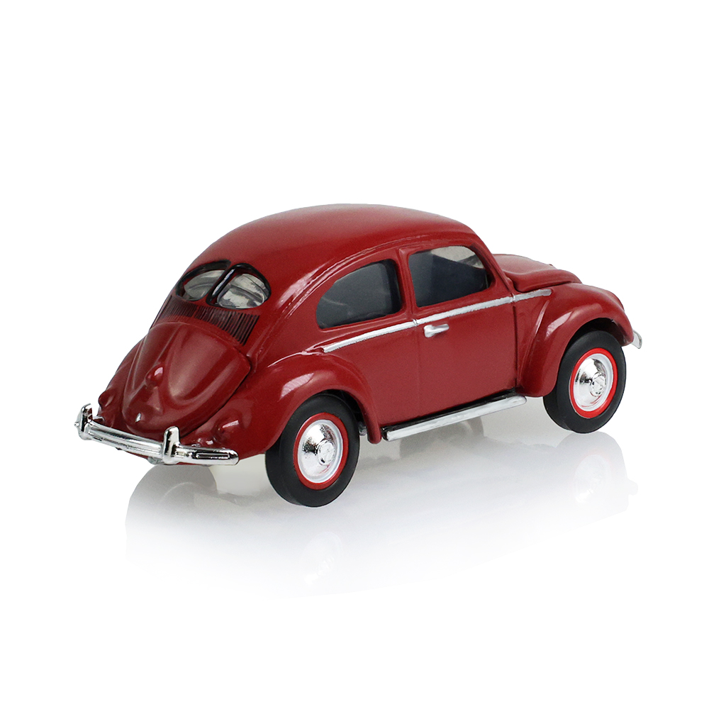 甲壳虫 - 分裂式后窗 - 暗红色