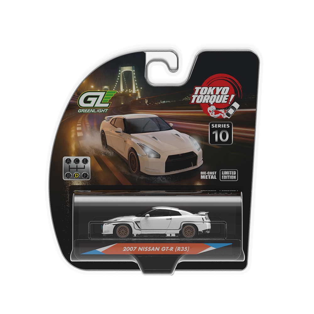 GT-R 配定制轮毂 - 珍珠白 (全新模具）