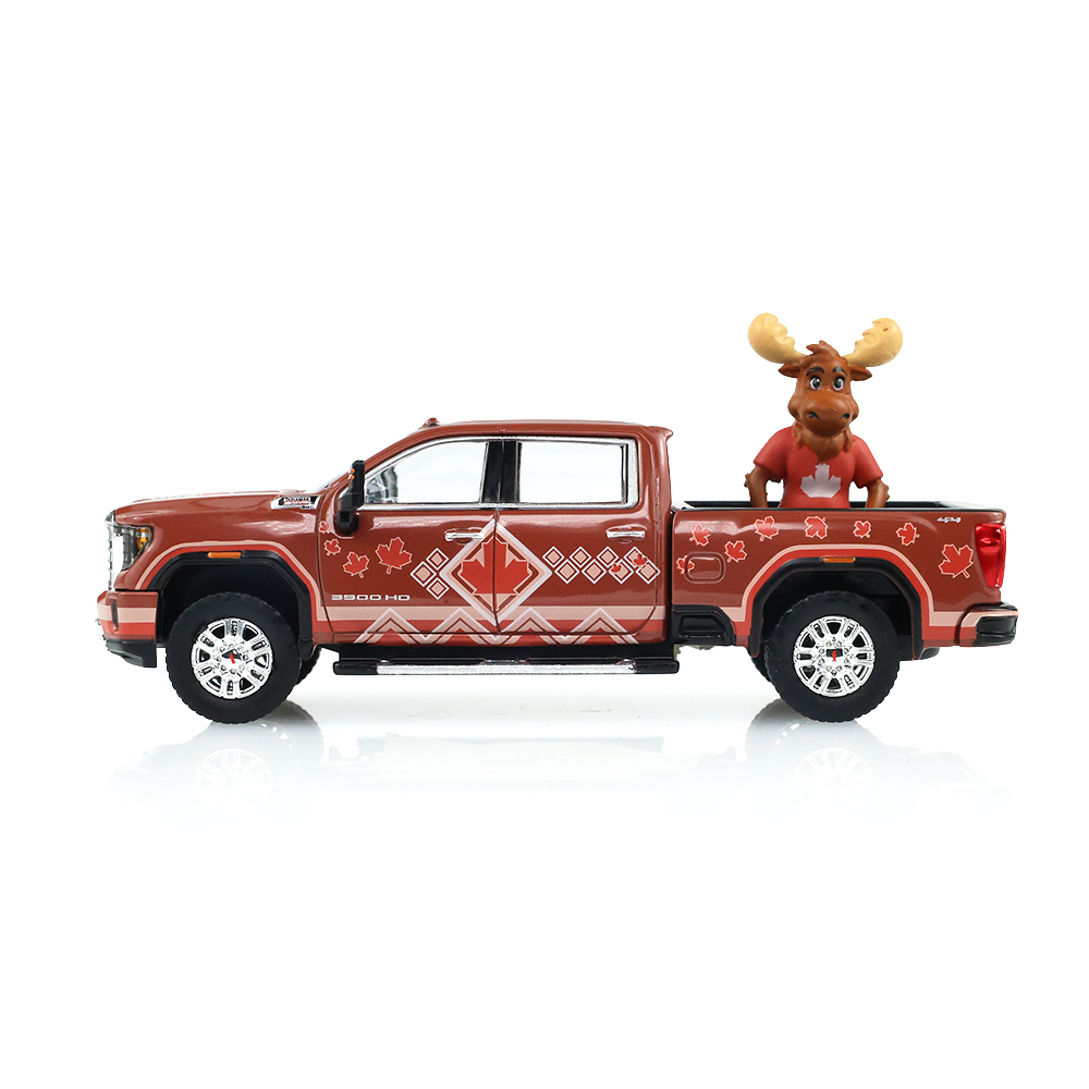 Sierra 3500HD重型皮卡 - 附驼鹿造型的加拿大致敬版