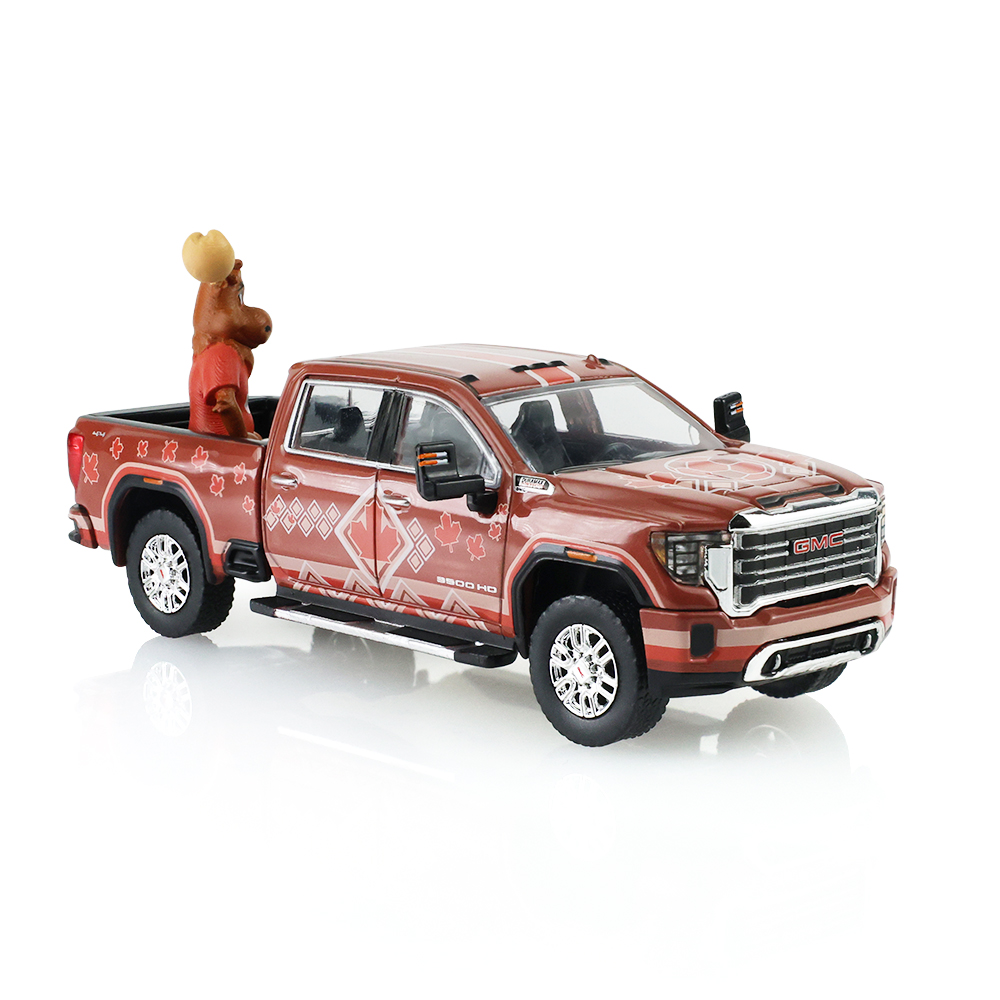 Sierra 3500HD重型皮卡 - 附驼鹿造型的加拿大致敬版