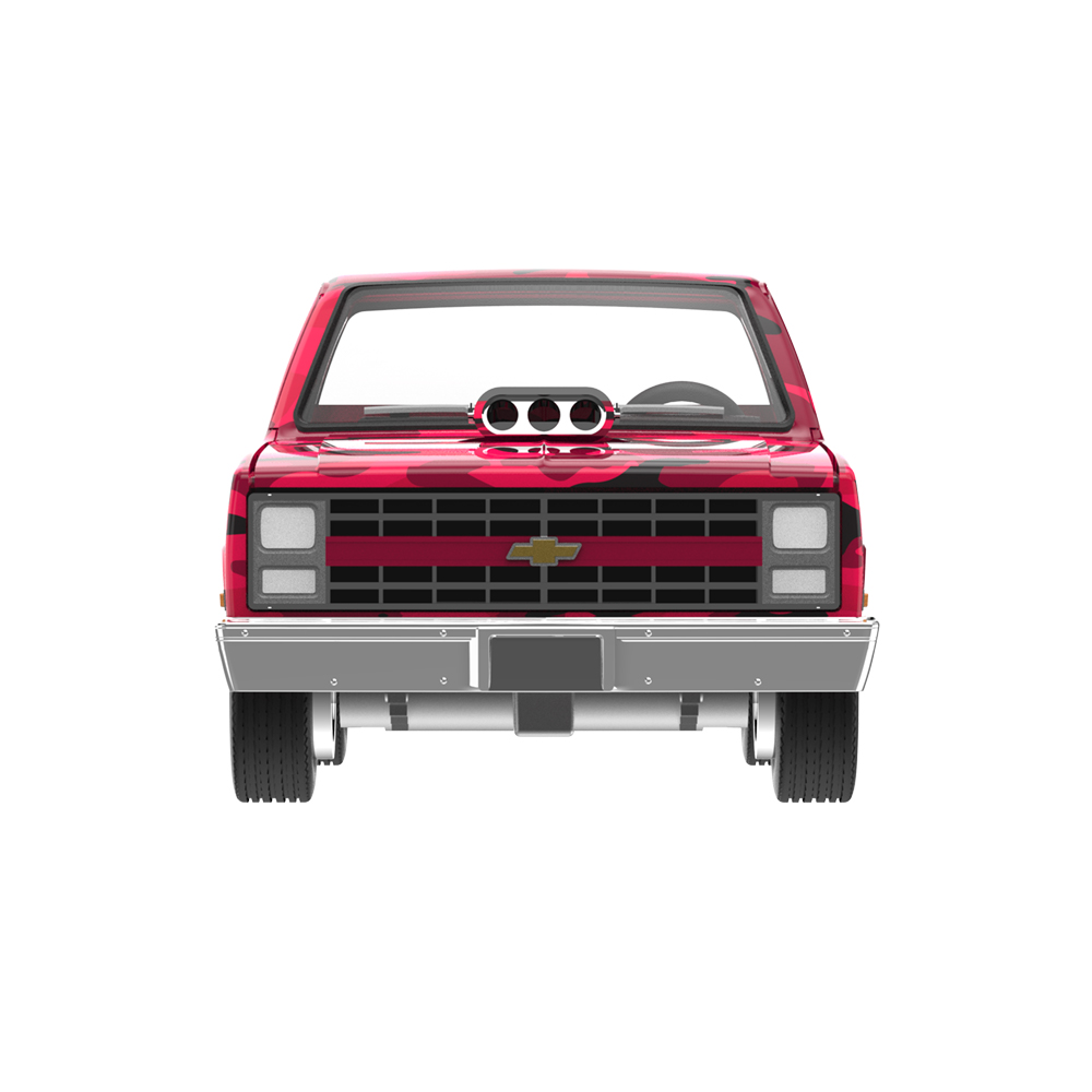 全地形系列 18 - 1985 年雪佛兰 Silverado，发动机损坏 - 红色迷彩
