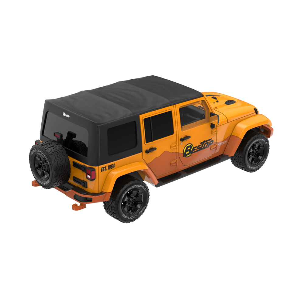 全地形系列 18 - 2016 款 Jeep Wrangler Unlimited – Bestop（全新软顶模具）