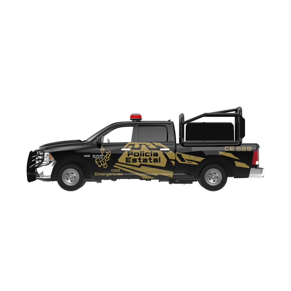 2014款道奇Ram 1500 -  墨西哥哈利斯科州警局 - 新模具零件