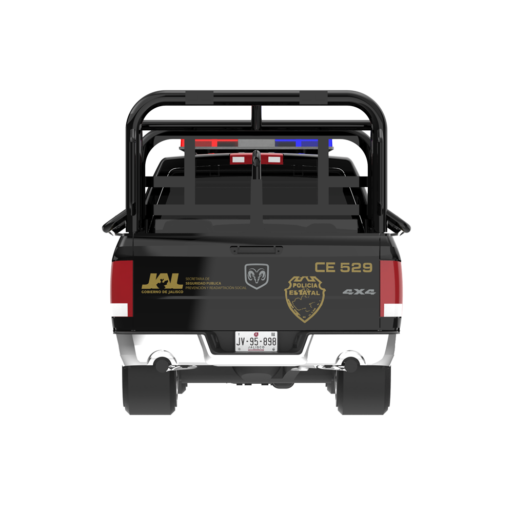 2014款道奇Ram 1500 -  墨西哥哈利斯科州警局 - 新模具零件