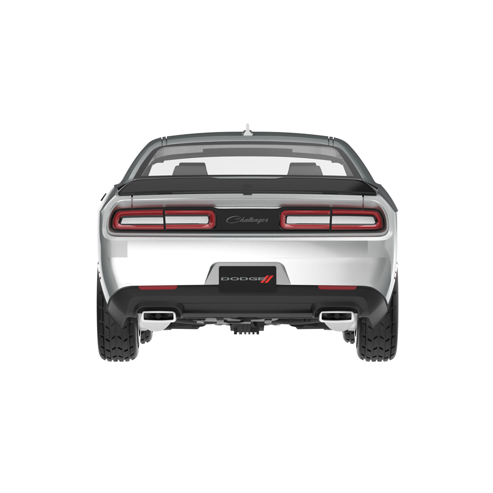 2017款道奇挑战者R/T Scat Pack - 银灰色金属漆，配定制轮毂