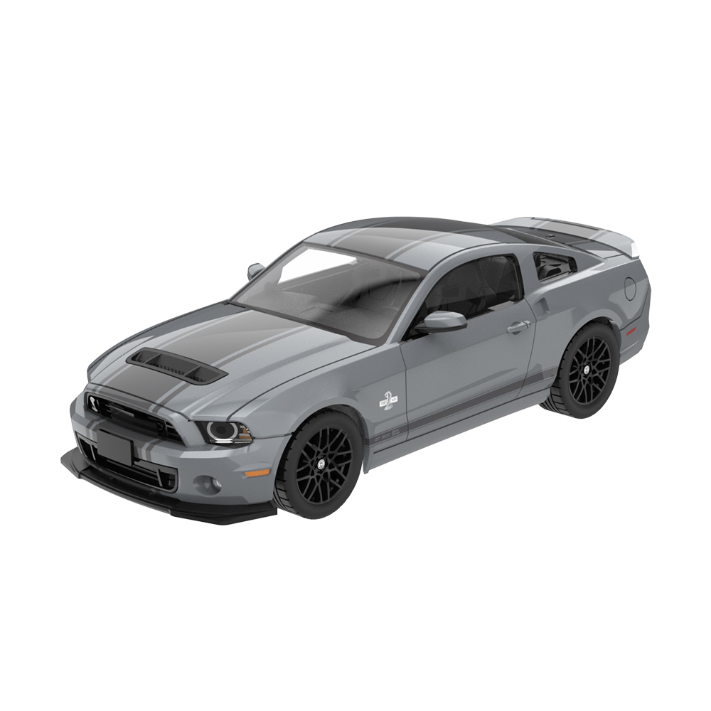 2013年福特野马GT-500，配备540R轮圈 - 斯特林灰色金屬漆