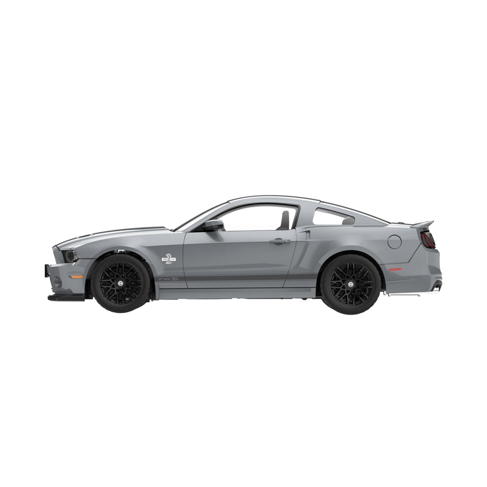 2013年福特野马GT-500，配备540R轮圈 - 斯特林灰色金屬漆