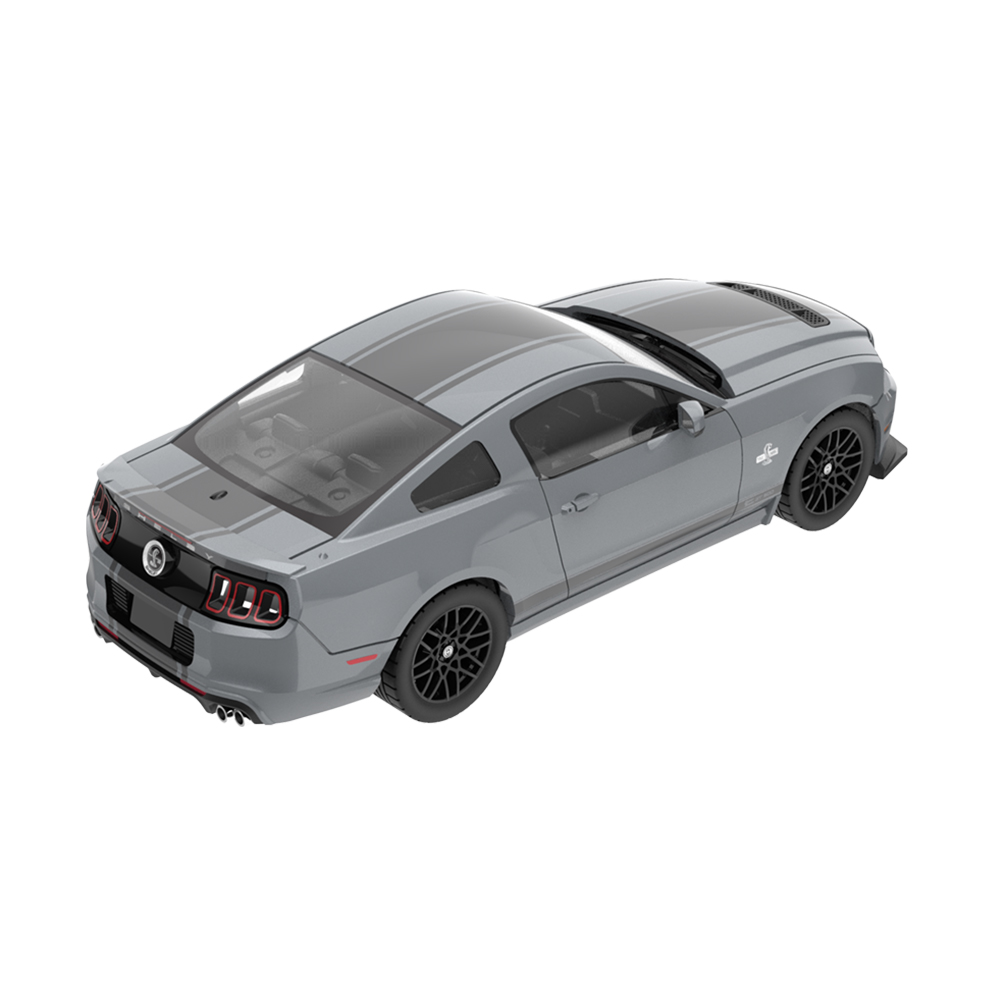 2013年福特野马GT-500，配备540R轮圈 - 斯特林灰色金屬漆