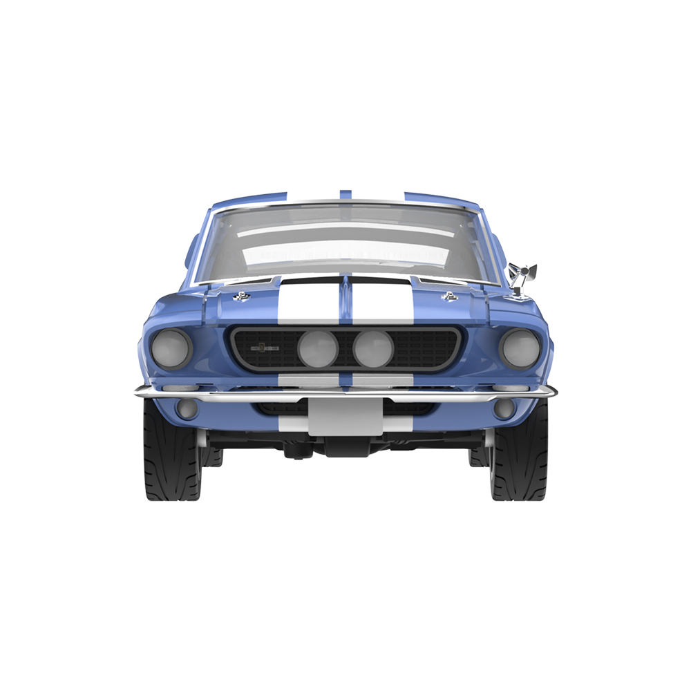 1967 年 Shelby Mustang GT-500 Restomod – 阿卡普尔科蓝车身搭配定制轮毂