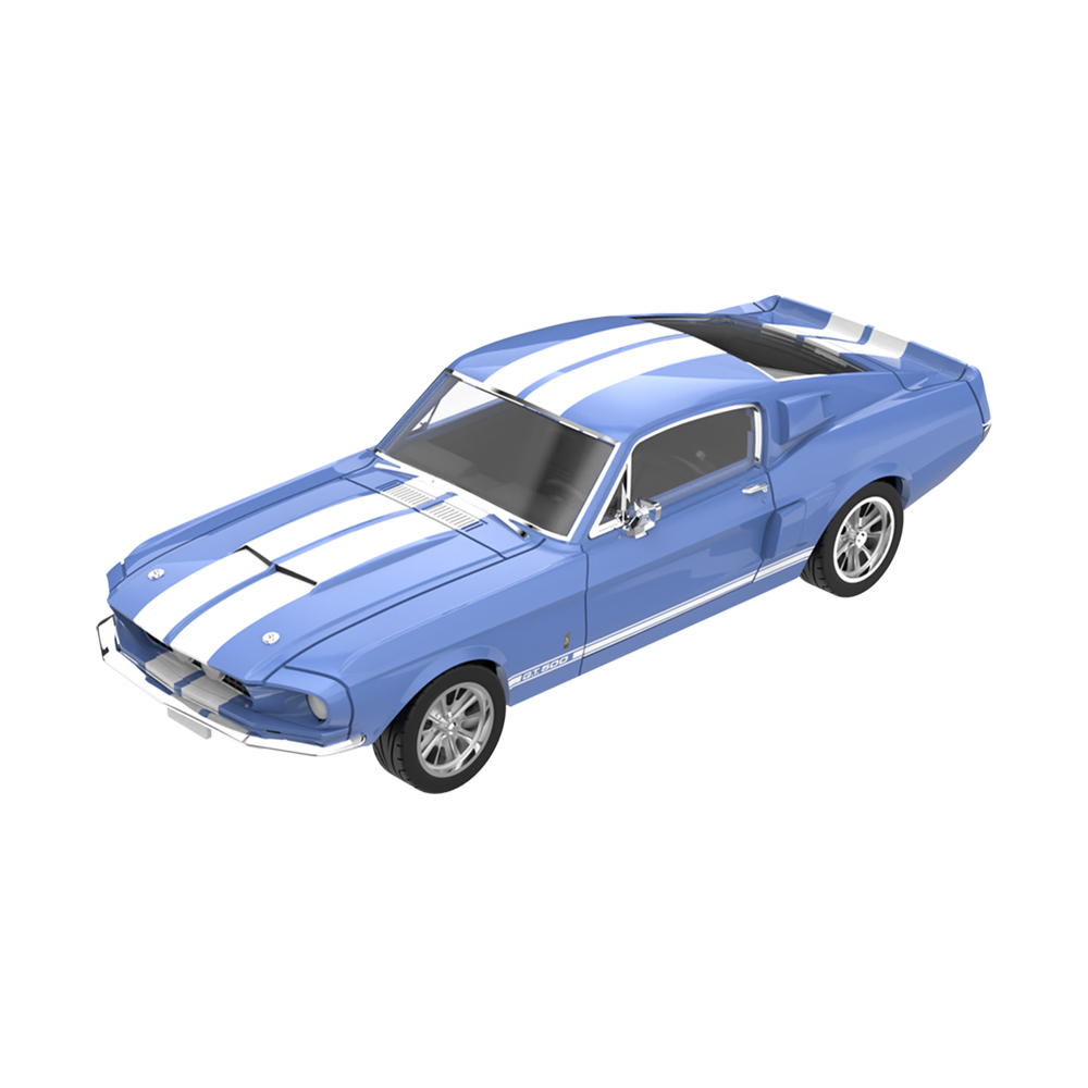 1967 年 Shelby Mustang GT-500 Restomod – 阿卡普尔科蓝车身搭配定制轮毂