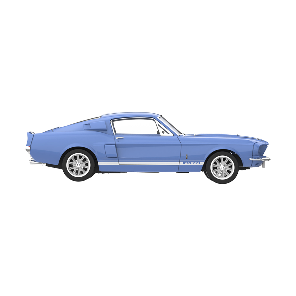 1967 年 Shelby Mustang GT-500 Restomod – 阿卡普尔科蓝车身搭配定制轮毂