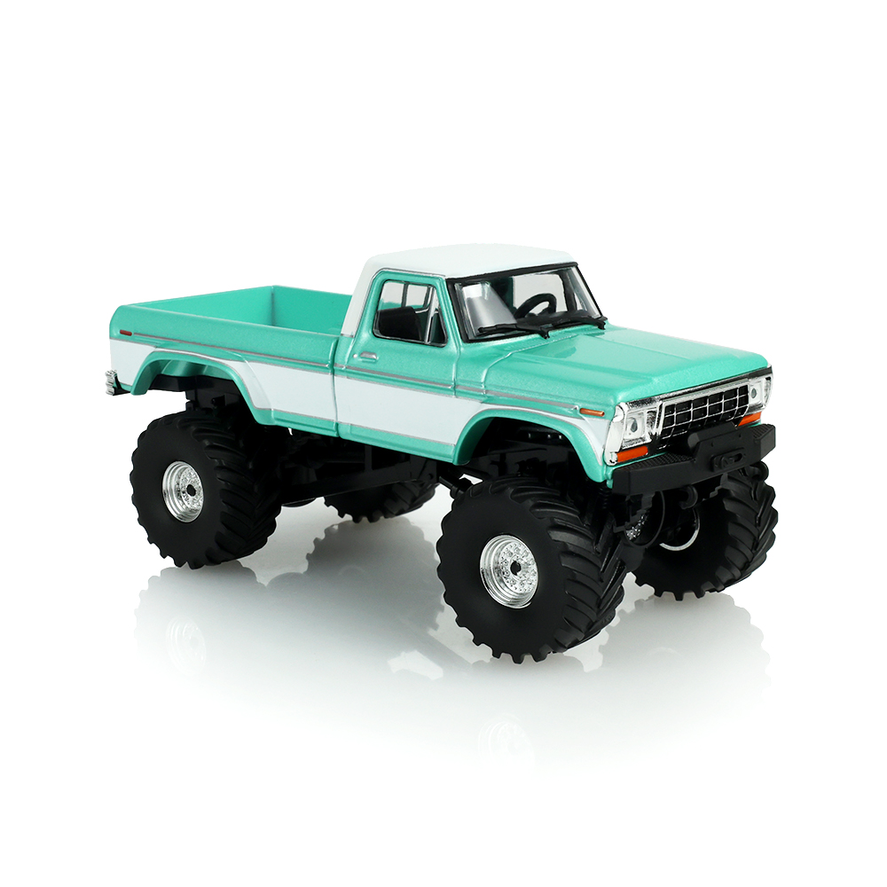 1979年福特F-250——浅蓝绿色车身配白色条纹