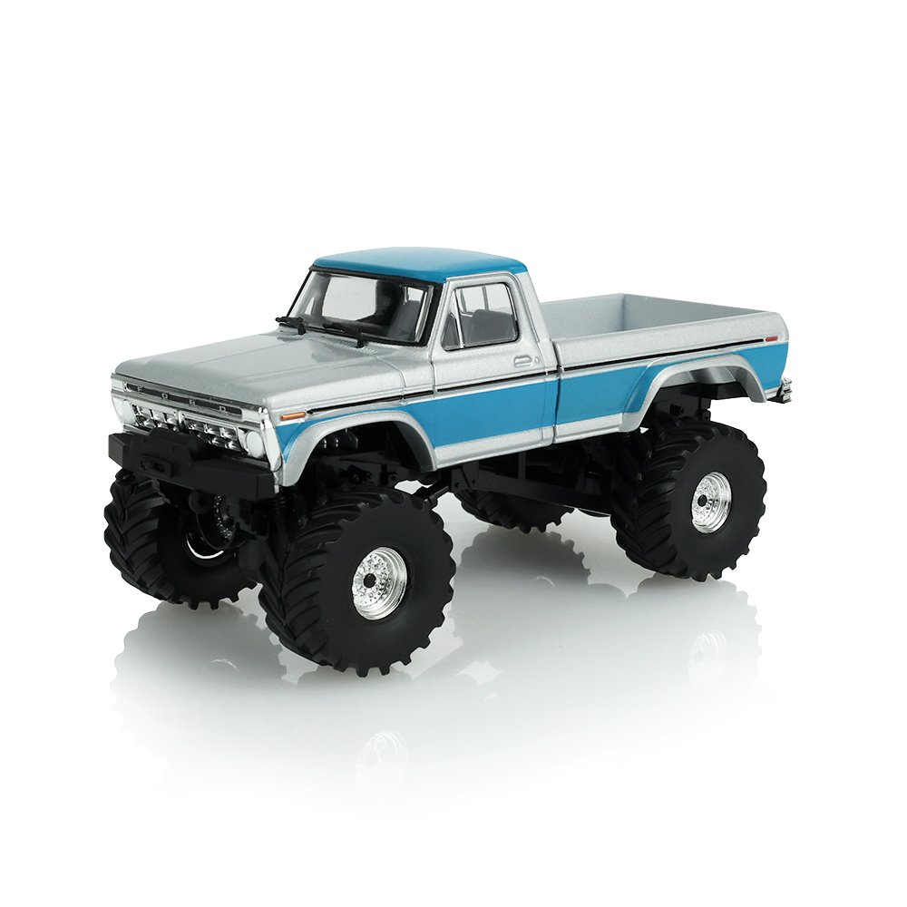 1976年福特F-250——银色金属漆配蓝绿色条纹
