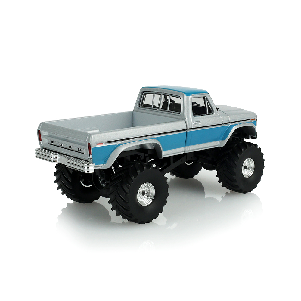 1976年福特F-250——银色金属漆配蓝绿色条纹