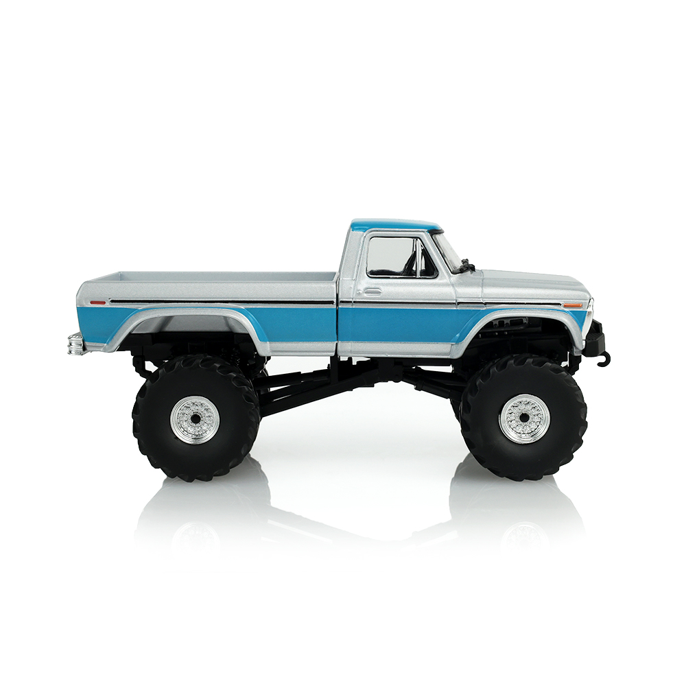 1976年福特F-250——银色金属漆配蓝绿色条纹