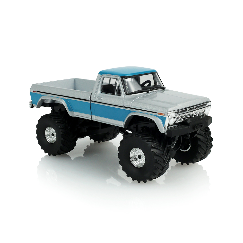 1976年福特F-250——银色金属漆配蓝绿色条纹