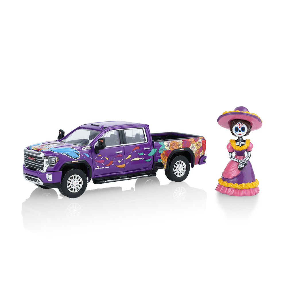 2023 GMC Sierra 3500 HD - 亡灵节与卡特里娜雕像