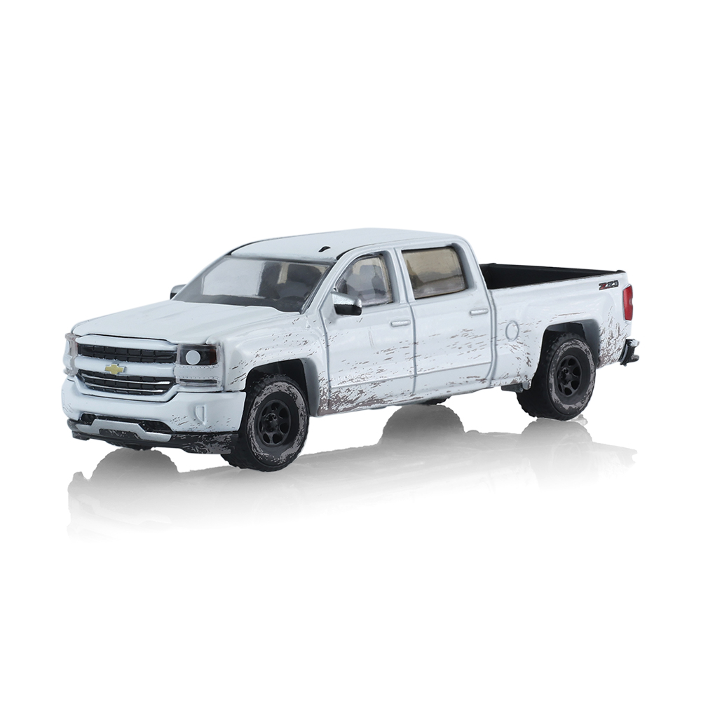 2016 款雪佛兰 Silverado – 白色（做旧）