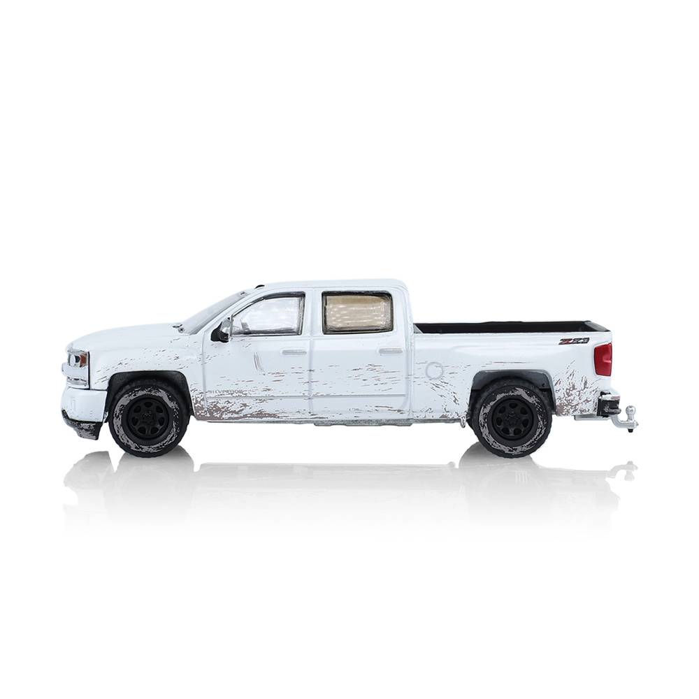 2016 款雪佛兰 Silverado – 白色（做旧）