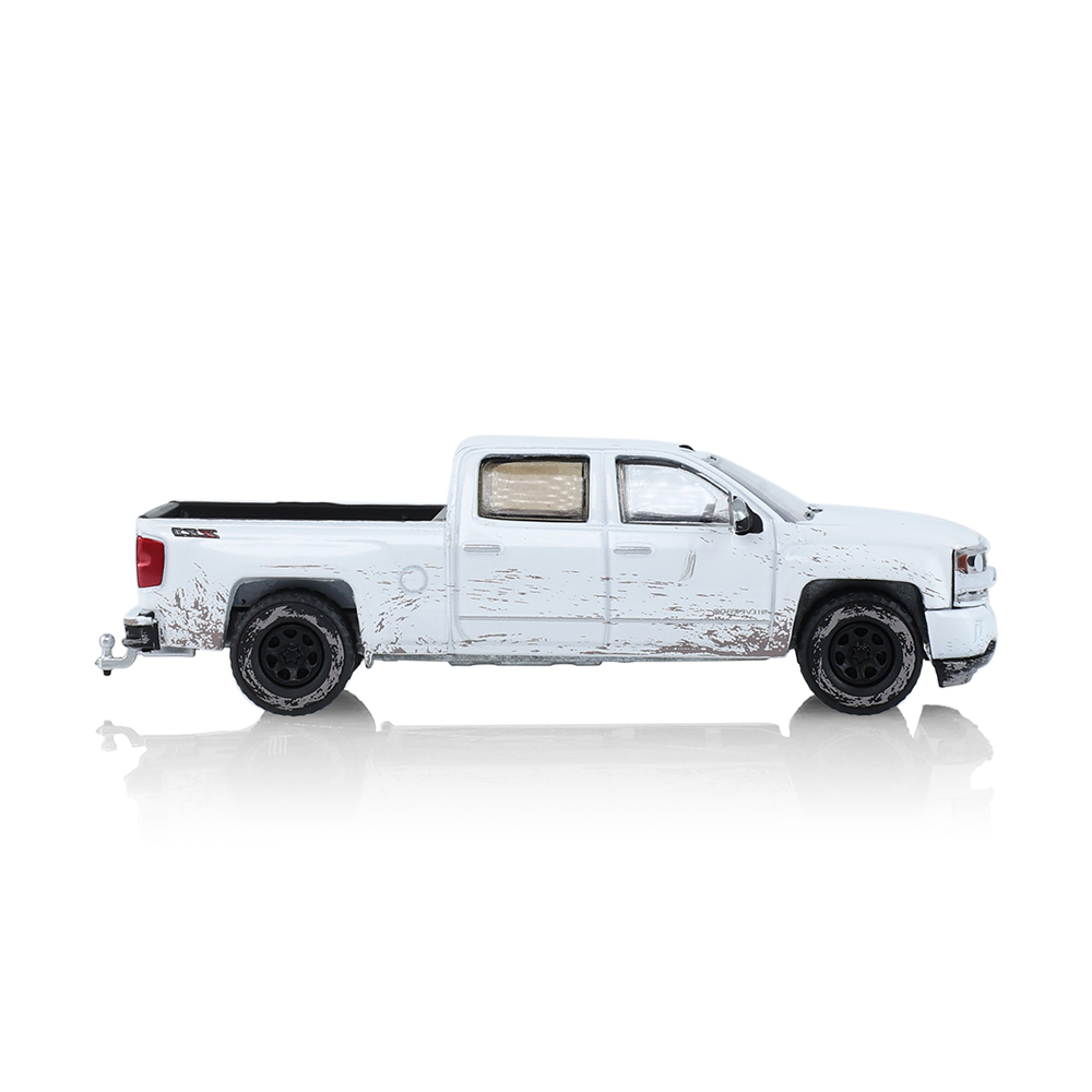 2016 款雪佛兰 Silverado – 白色（做旧）